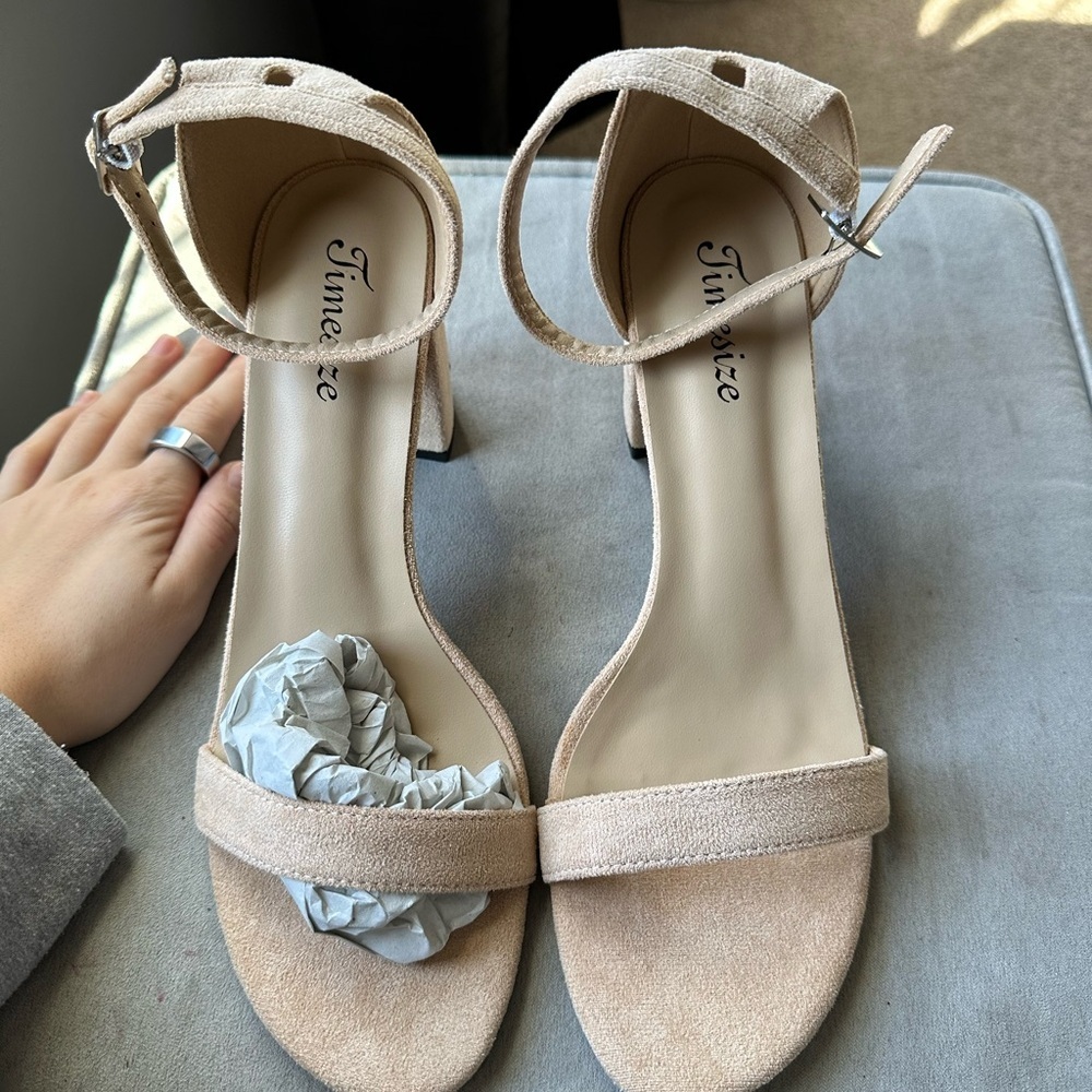 NWT Nude Heels